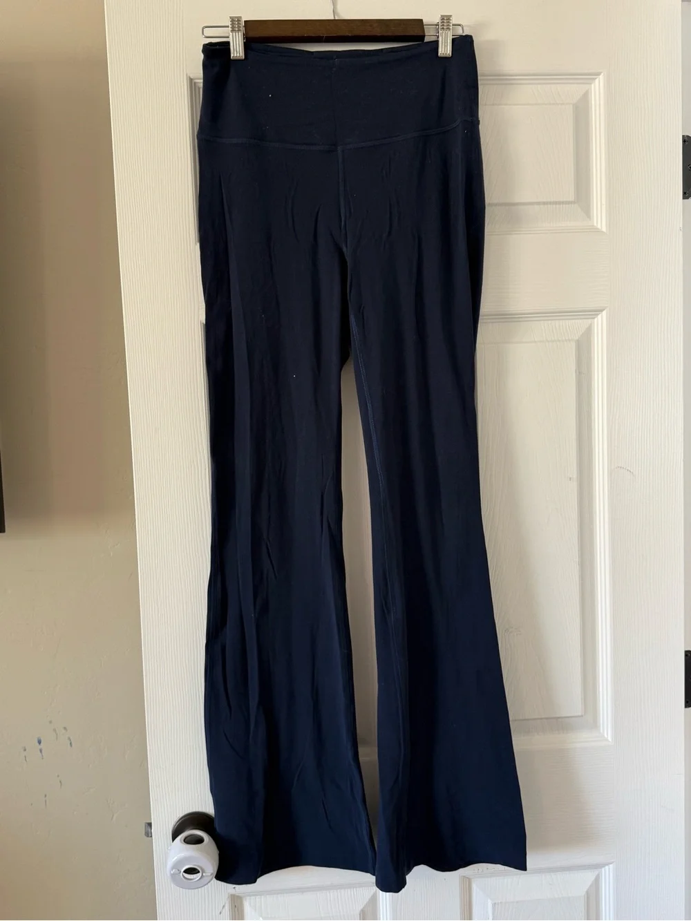 lululemon athletica Navy Flare Yoga Pants